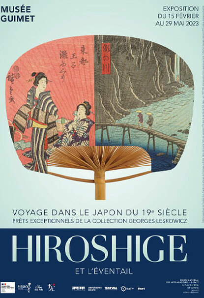 HIROSHIGE et l’éventail, voyage dans le Japon du 19ème siècle