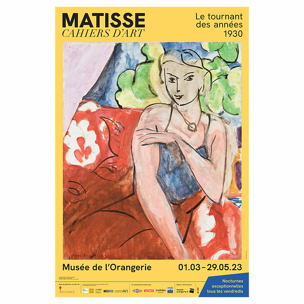 Matisse, le tournant des années 30 à l’Orangerie