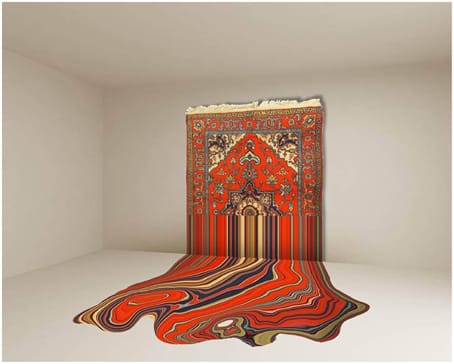 Faig AHMED, quand les tapis traditionnels inspirent l’art contemporain