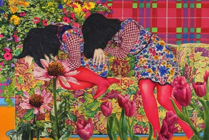 Les patchworks de Naomi OKUBO questionnent la vie sociale.