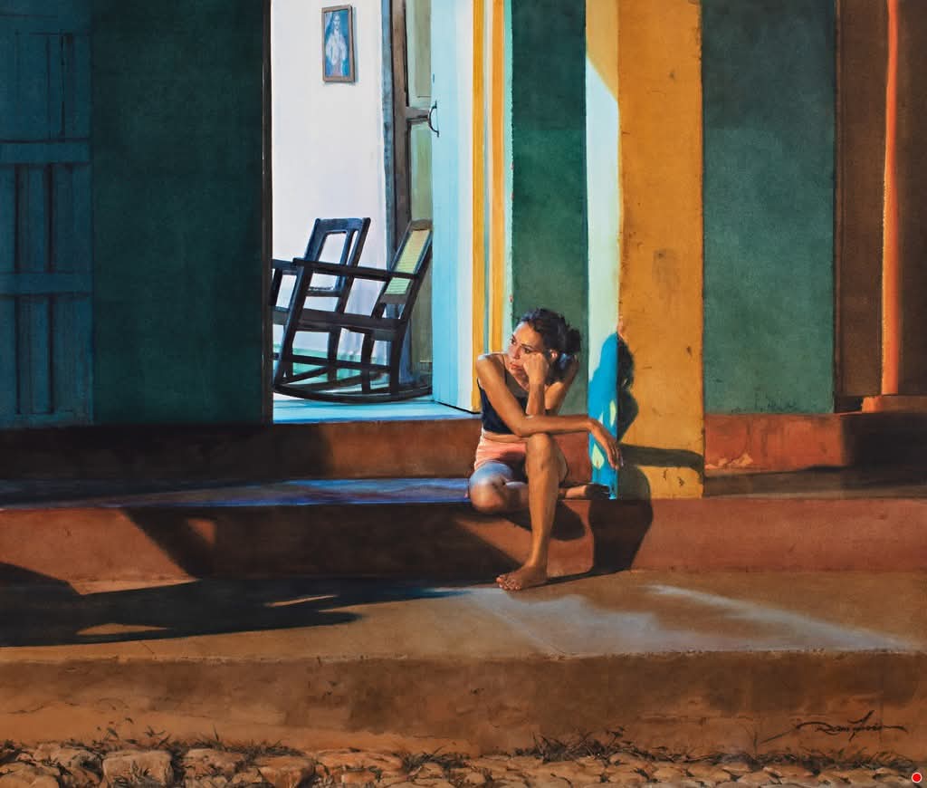 The hyperrealistic watercolors of Rance Jones.